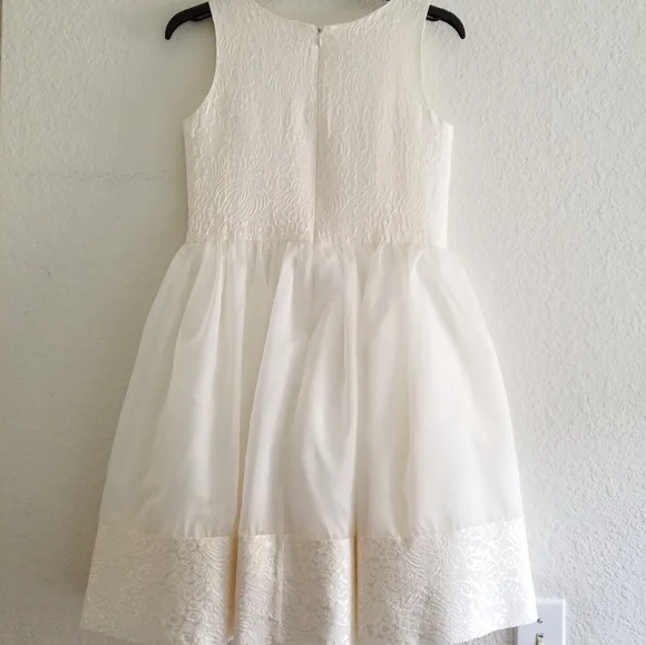 Zoe Ltd Girls Formal Dress Ivory Size 16 - Picture 3 of 12
